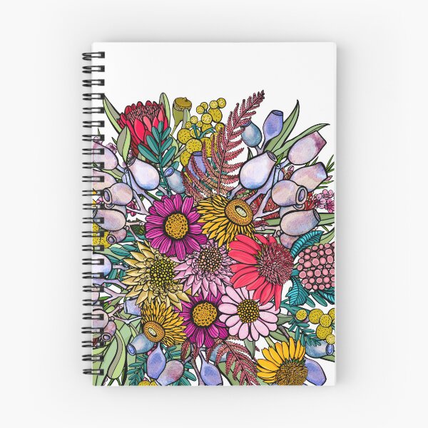 Item preview, Australian Summer Wildflower Garden  designed and sold by Sketchbook Designs.