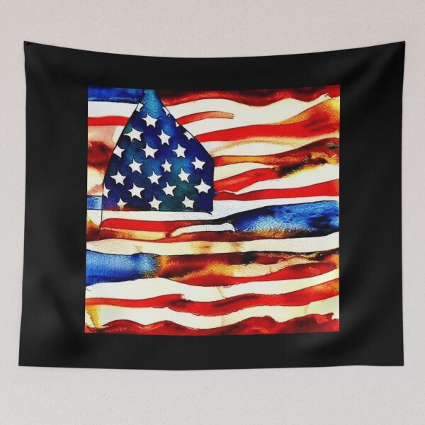 Item preview, Stars and Stripes 3 - American Flag - Scatter cushions and prints.  designed and sold by ScatterHub.