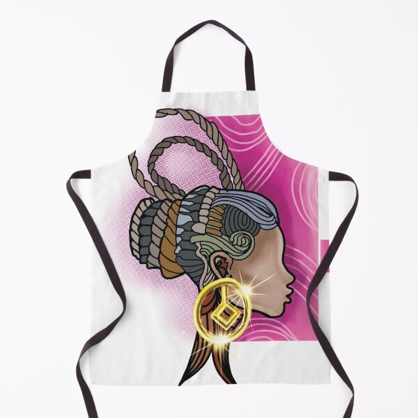 Item preview, Black African Woman in Braids designed and sold by Kainene.