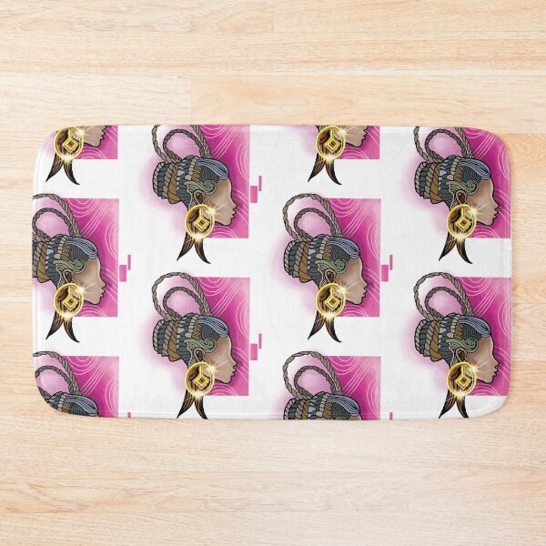 Item preview, Black African Woman in Braids designed and sold by Kainene.