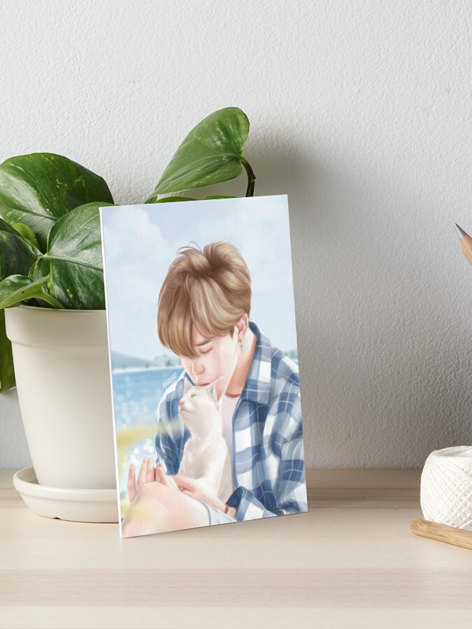 Bts Jimin Brandley Summer Package 17 Art Board Print By Rafaelgalang47 Redbubble