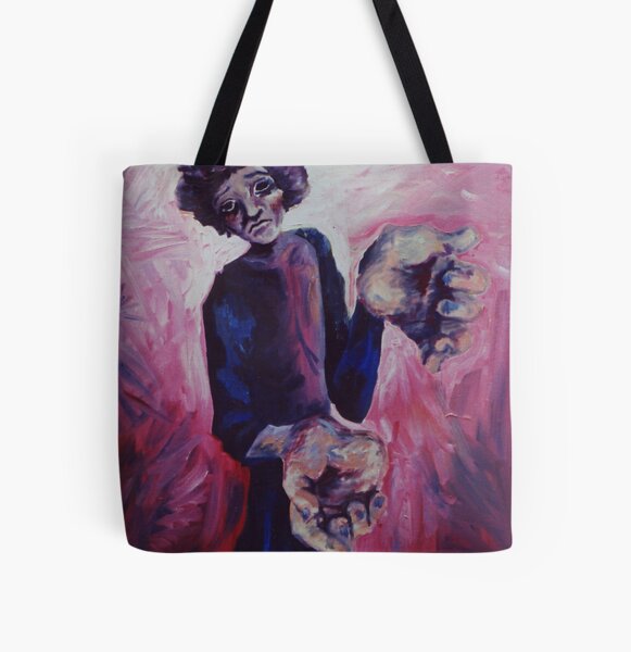 Help Me All Over Print Tote Bag
