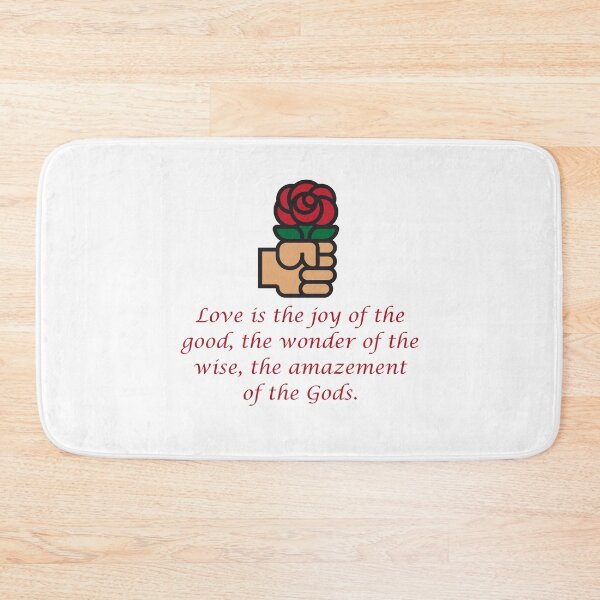Item preview, Love Is The Joy Of The Good designed and sold by CrankyOldDude.