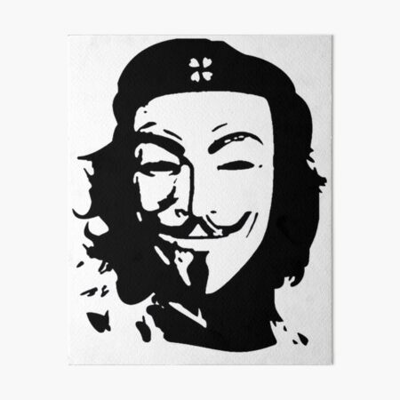 Anonymous Mask | Art Board Print