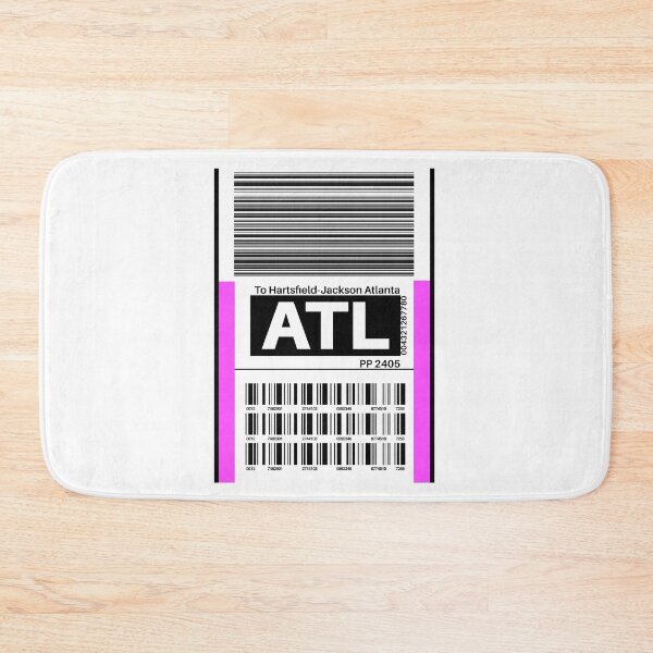 Item preview, ATL Luggage Tag Hartsfield–Jackson Atlanta International Airport designed and sold by SpicyAviator.
