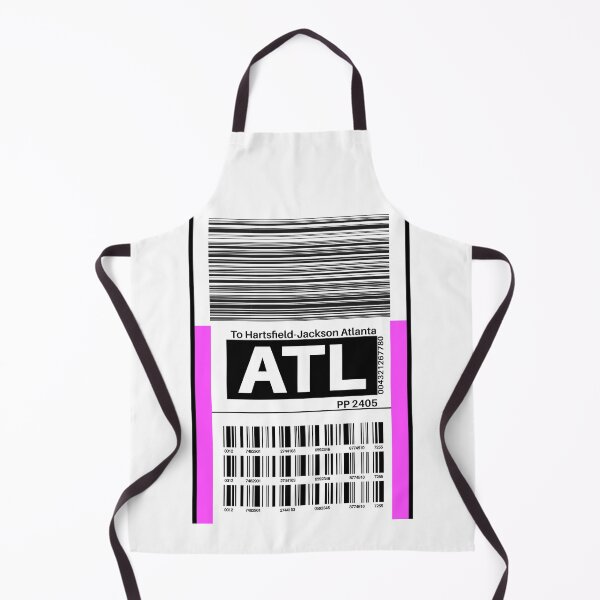 Item preview, ATL Luggage Tag Hartsfield–Jackson Atlanta International Airport designed and sold by SpicyAviator.