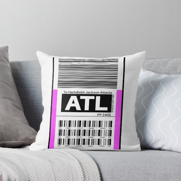 Item preview, ATL Luggage Tag Hartsfield–Jackson Atlanta International Airport designed and sold by SpicyAviator.