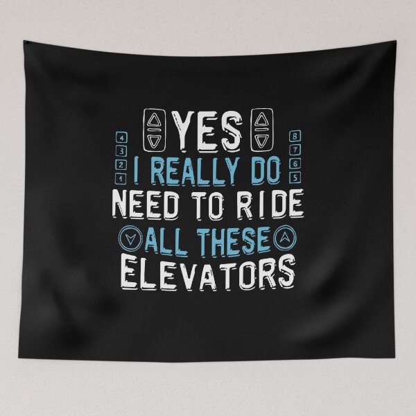 Item preview, Elevator Mechanic Gift Engineer Constructor Elevator designed and sold by DSWShirts.