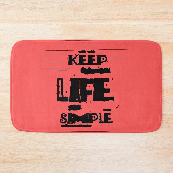 Item preview, keep life simple designed and sold by PURNOMATRA.