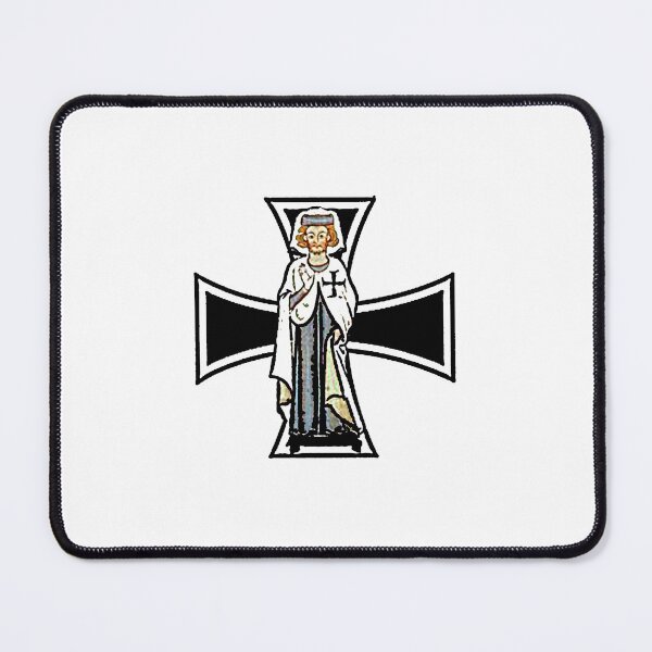 Item preview, German Order cross with drawing of a knight designed and sold by MDMDO.