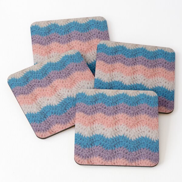 Item preview, Wavy wool crochet pattern // designed and sold by Lillrose.