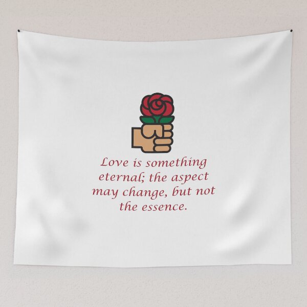 Item preview, Love Is Something Eternal designed and sold by CrankyOldDude.