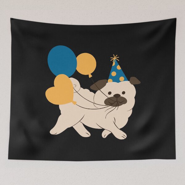 Item preview, DOG CELEBRATING BIRTHDAY, DOG'S BIRTHDAY, BIRTHDAY , HAPPY BIRTHDAY designed and sold by Celebrationist.
