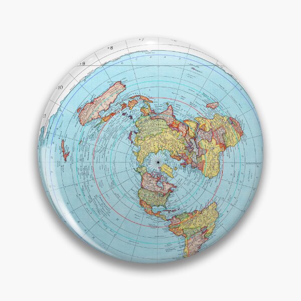Item preview, Gleason's New Standard Map of the World (Restored version 2023) designed and sold by AnubisApparel.