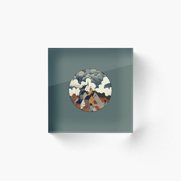 Item preview, An Old City Covered In Clouds designed and sold by Alican Yavuzbarut.