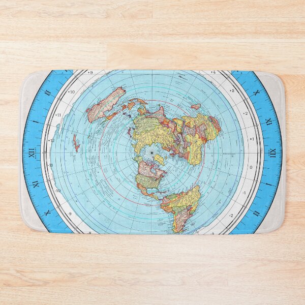 Item preview, Gleason's New Standard Map of the World (Restored version 2023) designed and sold by AnubisApparel.