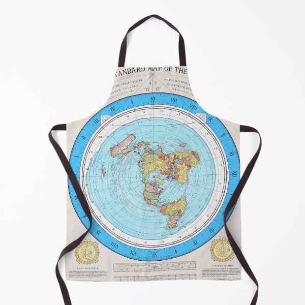 Item preview, Gleason's New Standard Map of the World (Restored version 2023) designed and sold by AnubisApparel.