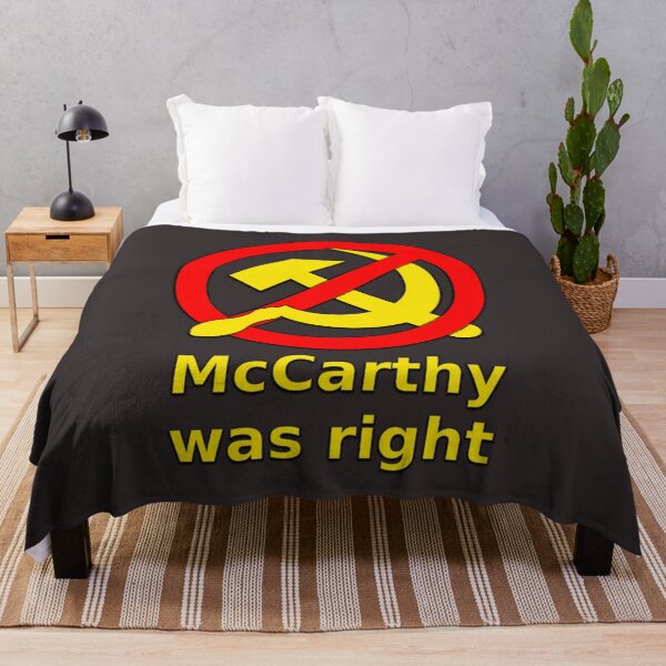 Item preview, McCarthy Was Right, Ban Communism designed and sold by SolarCross.