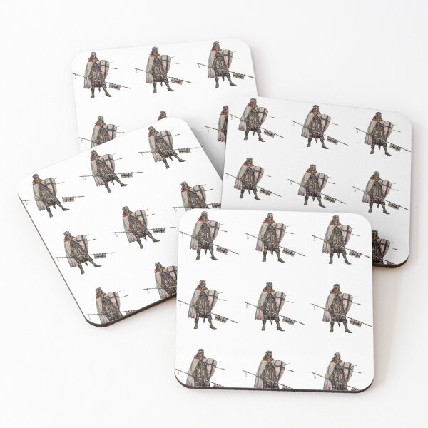 Item preview, Teutonic Knight with shield and lance designed and sold by MDMDO.