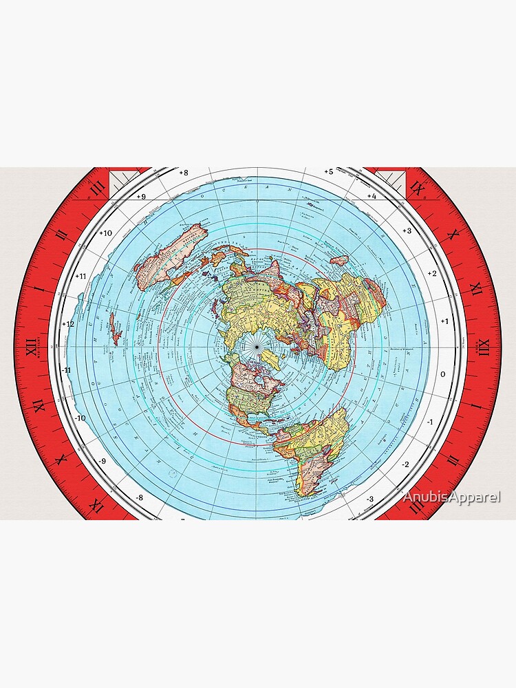 Gleason's New Standard Map of the World 1892. Vintage 