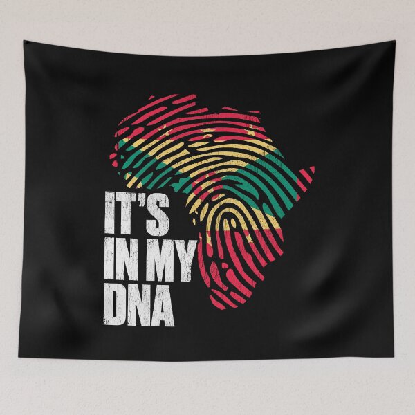 Item preview, Pan African Grenadian It's In My DNA Black Melanin Grenada designed and sold by QueenOfPrint.