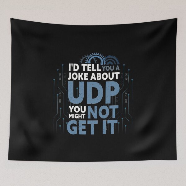 Item preview, Computer Science Programmer Udp Joke designed and sold by SugoiLynn.