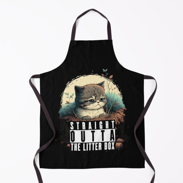 Item preview, Straight outta the litter box designed and sold by Christolamber.