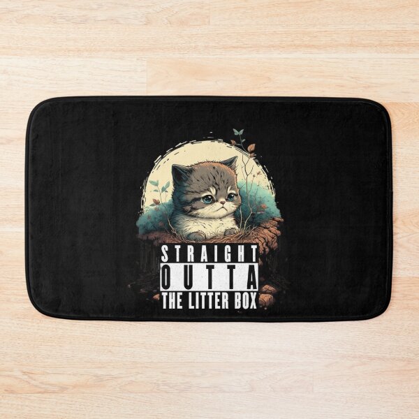 Item preview, Straight outta the litter box designed and sold by Christolamber.