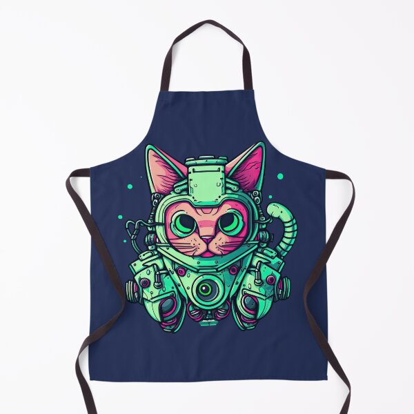Item preview, Cyborg Сat designed and sold by SerhiiArt.