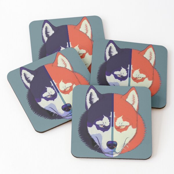 Item preview,  Anime-style Husky Duotone designed and sold by jonkristian.