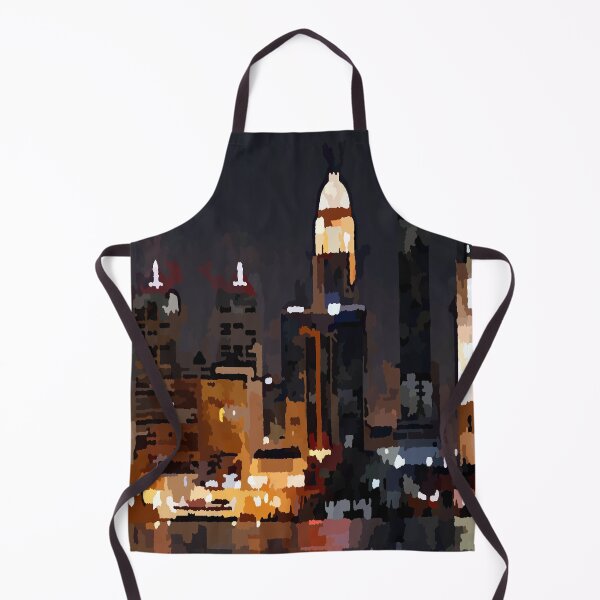 Item preview, Louisville Kentucky Dark Colors Night Skyline designed and sold by Jon-Baran.