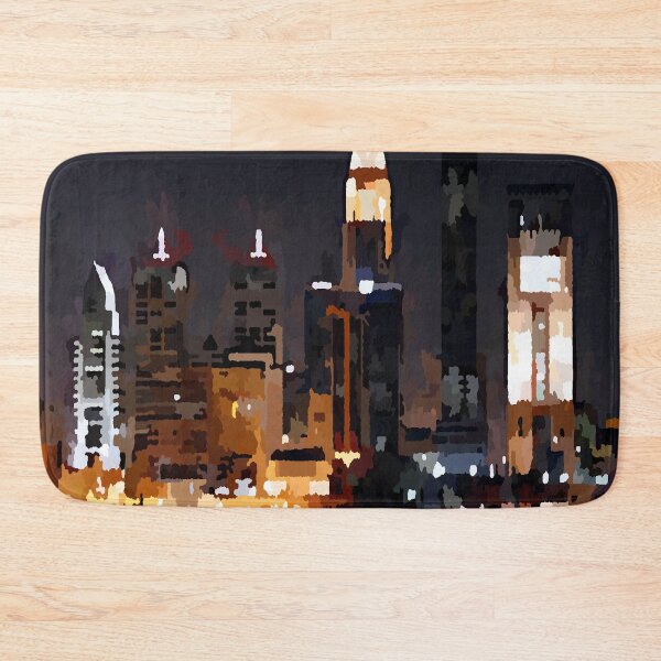 Item preview, Louisville Kentucky Dark Colors Night Skyline designed and sold by Jon-Baran.