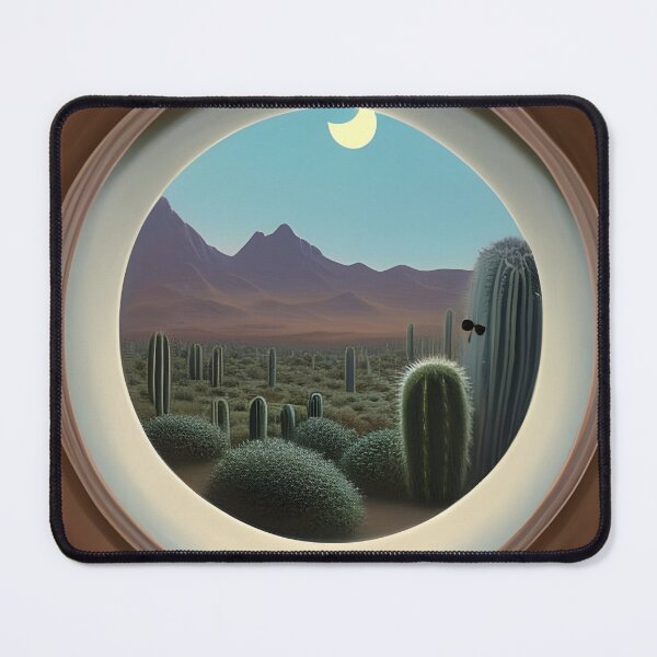 Item preview, Porthole into a magical desert scene designed and sold by DesertSkyPress.