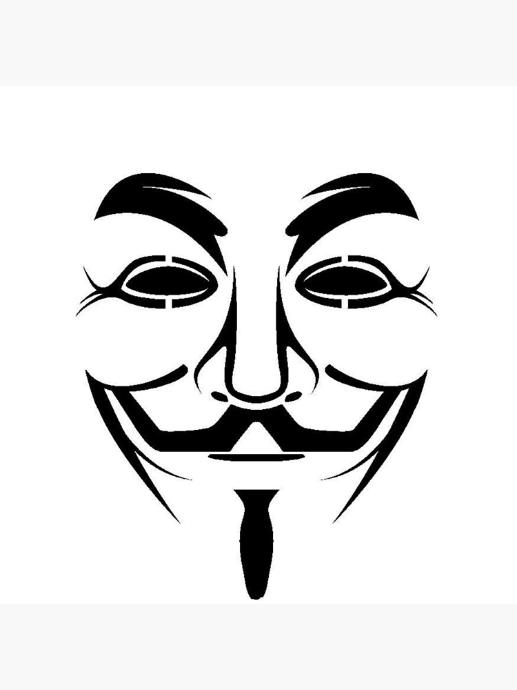 Anonymous Mask | Art Board Print