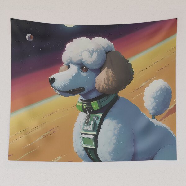 Item preview, Space Poodle designed and sold by jonkristian.