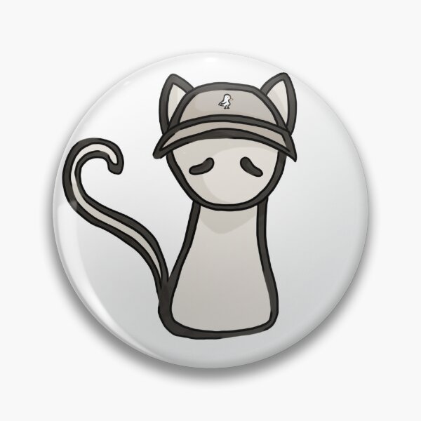 Item preview, cat with a duck hat designed and sold by 5RCreations.