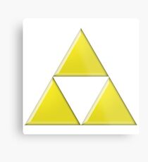 Tri Force Metal Print