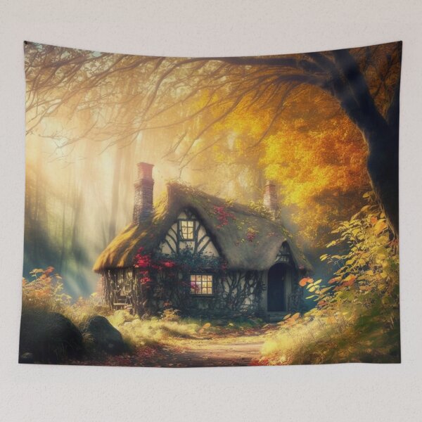 Item preview, Cozy Cottage House designed and sold by letsgetinspired.