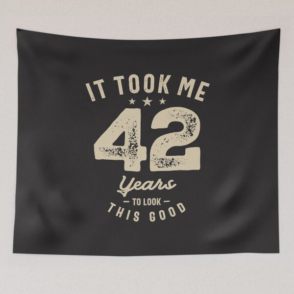 Item preview, Funny 42nd Birthday Age 42 Years Old  designed and sold by cidolopez.