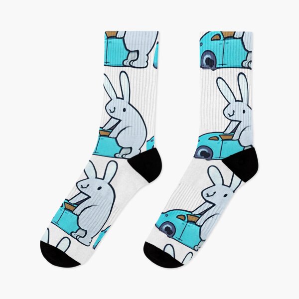 Item preview, Bunny Fixing A FlatTire designed and sold by DrGin-and-Juice.
