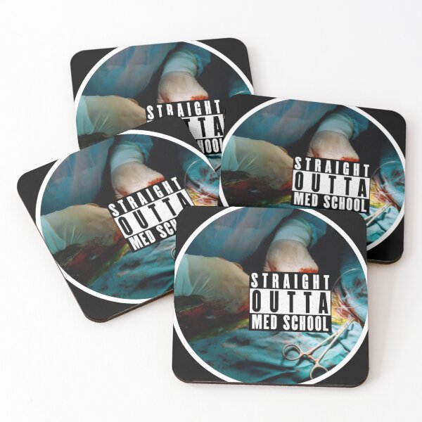 Item preview, Straight outta med school designed and sold by Christolamber.
