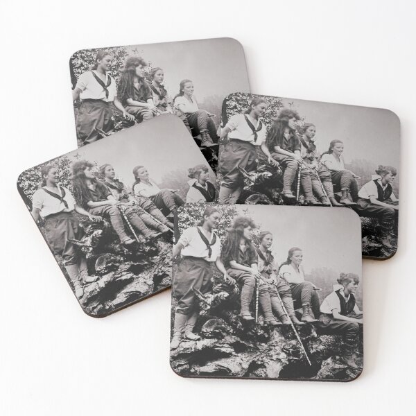 Item preview, Women Hiking Los Angeles, California, 1915 designed and sold by World Vintage Photos.