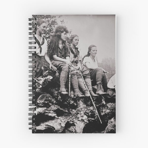 Item preview, Women Hiking Los Angeles, California, 1915 designed and sold by World Vintage Photos.