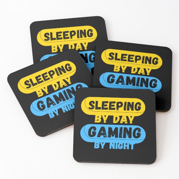 Item preview, Sleeping By Day Gaming By Night designed and sold by mu-art.