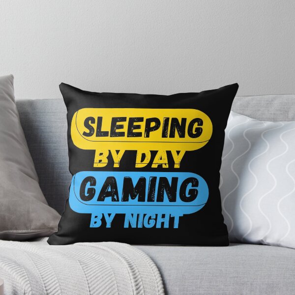 Item preview, Sleeping By Day Gaming By Night designed and sold by mu-art.