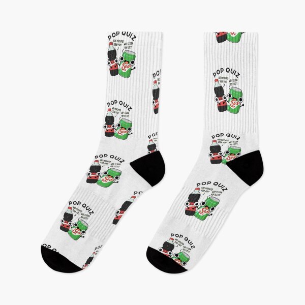Item preview, Pop Quiz Funny Soda Pop Puns  designed and sold by punnybone.