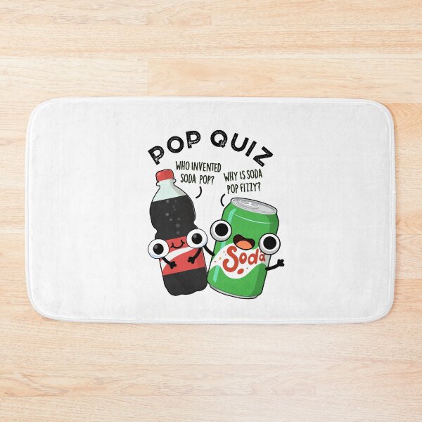Item preview, Pop Quiz Funny Soda Pop Puns  designed and sold by punnybone.