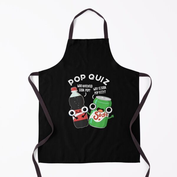 Item preview, Pop Quiz Funny Soda Pop Puns (Dark BG) designed and sold by punnybone.
