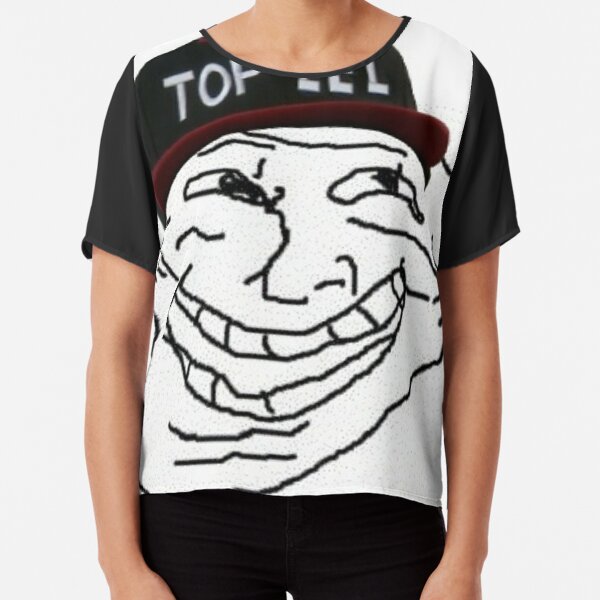 Top LEL Troll Face Poster for Sale by lolhammer