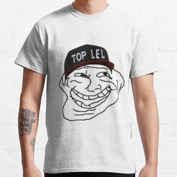 Top LEL Troll Face Poster for Sale by lolhammer